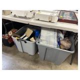 CONTENTS UNDER THE TABLE