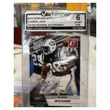 GRADED 6 2010 DONRUSS AUTO JOHN CONNER ROOKIE