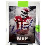 PATRICK MAHOMES FOOTBALL CARD