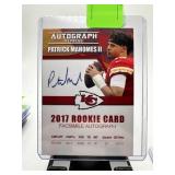 PATRICK MAHOMES II FOOTBALL CARD