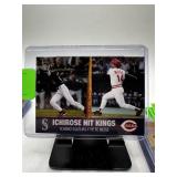 ICHIRO SUZUKI / PETE ROSE BASEBALL CARD