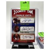 MICHAEL JORDAN MAGIC JOHNSON CHARLES BARKLEY CARD