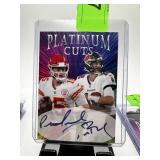TOM BRADY PATRICK MAHOMES II FOOTBALL CARD