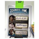 BABE RUTH JOE DIMAGGIO MICKEY MANTLE CARD
