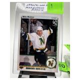 1990 / 91 UD MIKE MODANO ROOKIE HOCKEY CARD