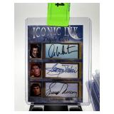 WILLIAM SHATNER GEORGE TAKEI LEONARD NIMOY CARD