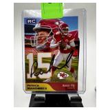 PATRICK MAHOMES II FOOTBALL CARD