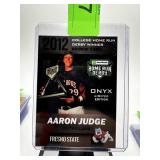 AARON JUDGE BASEBALL CARD