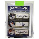 DEREK JETER AARON JUDGE MARIANO RIVERA CARD