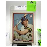 1978 TOPPS ROBIN YOUNT BASEBALL CARD
