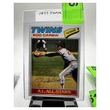 1977 TOPPS ROD CAREW BASEBALL CARD