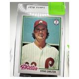 1978 TOPPS STEVE CARLTON BASEBALL CARD