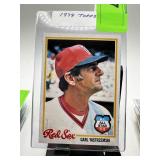 1978 TOPPS CARL YASTRZEMSKI BASEBALL CARD