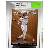 1995 SP BARRY BONDS BASEBALL CARD