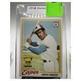 1978 TOPPS BASEBALL CARD ANDRE DAWSON ROOKIE