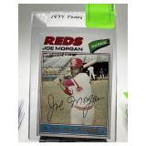 1977 TOPPS JOE MORGAN BASEBALL CARD