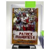 PATRICK MAHOMES II FOOTBALL CARD