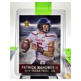 PATRICK MAHOMES II FOOTBALL CARD