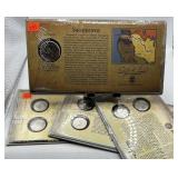 LOT OF UNC DOLLAR & QUARTERS