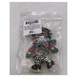 NEW JTV OFF PARK SNOWMAN BROOCH