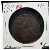 1910 GREAT BRITAIN PENNY