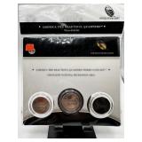 AMERICA THE BEAUTIFUL QUARTERS 3 COIN PROOF UNCS