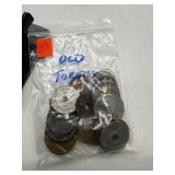 BAG OF MIXED OLD TOKENS / TAX ETC