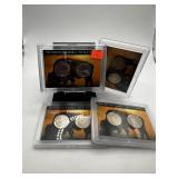 LOT OF 4 WESTWARD JOURNEY NICKELS QTY 8
