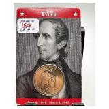 2009 JOHN TYLER UNC DOLLAR COIN