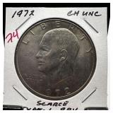 1972 HIGH GRADE IKE DOLLAR TYPE 1 REVERSE
