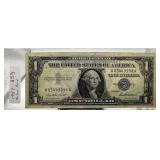1957 $1 SILVER CERTIFICATE CURRENCY NOTE