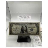 1935-F $1 SILVER CERTIFICATE CURRENCY NOTE