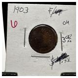 1903 INDIAN HEAD PENNY CENT