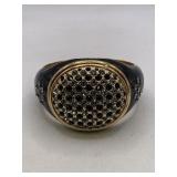 AKKAD IBIZA SUNSET JET HINGED BRACELET