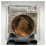 24K GOLD PLATE LIBERTY