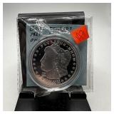 PROOF MORGAN PEACE DOLLAR COOK ISLANDS REPLICA