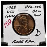 1958-D/D WHEAT PENNY CENT RPM-006