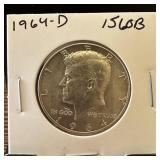 1964-D JFK SILVER HALF DOLLAR