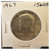 1967 JFK SILVER HALF DOLLAR