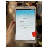SAMSUNG GALAXY TABLET WIPED (NEEDS CORD)