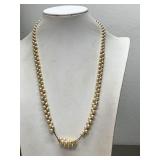 SIGNED NAPIER BEADED NECKLACE