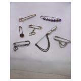 VINTAGE PIN LOT OF 8