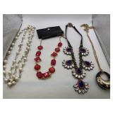 SIGNED NECKLACE LOT