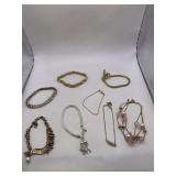 BRACELET LOT OF 8-SOME SIGNED