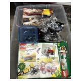 LARGE BIN OF LEGOS 26LBS