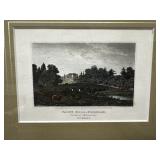 VINTAGE ENGRAVING PRINT
