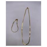 MATCHING NECKLACE & BRACELET SET