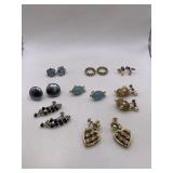CLIP ON EARRING LOT OF 8-SEE PICTURES