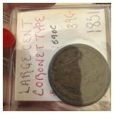 1851 LARGE CENT