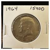 1964 JFK SILVER HALF DOLLAR